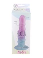 Lola Flow Unicorn silikonové dildo s vroubky 17 cm