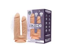 SilexD Model 1 Double Penetration Vibrating Premium Silicone Dual Density Dildo 7 8